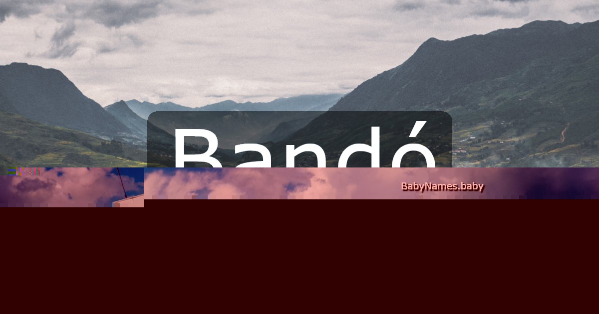 Bandó