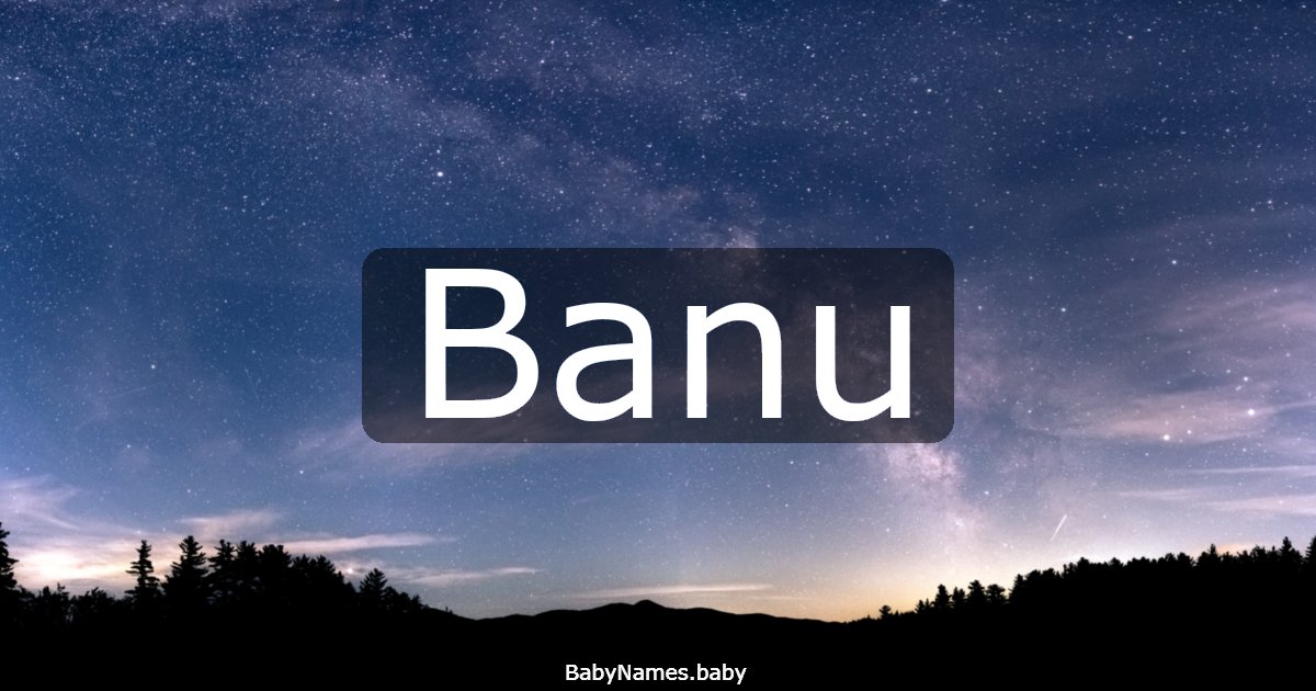 Banu