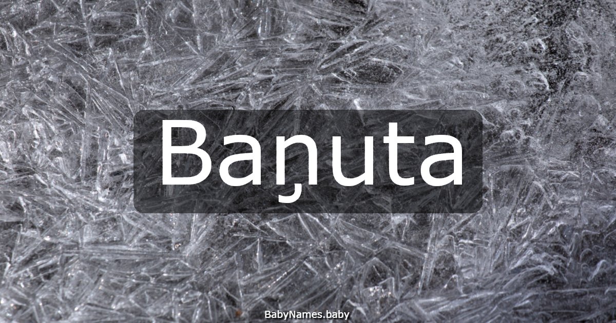 Baņuta