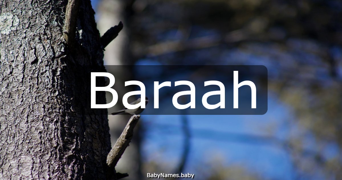 Baraah