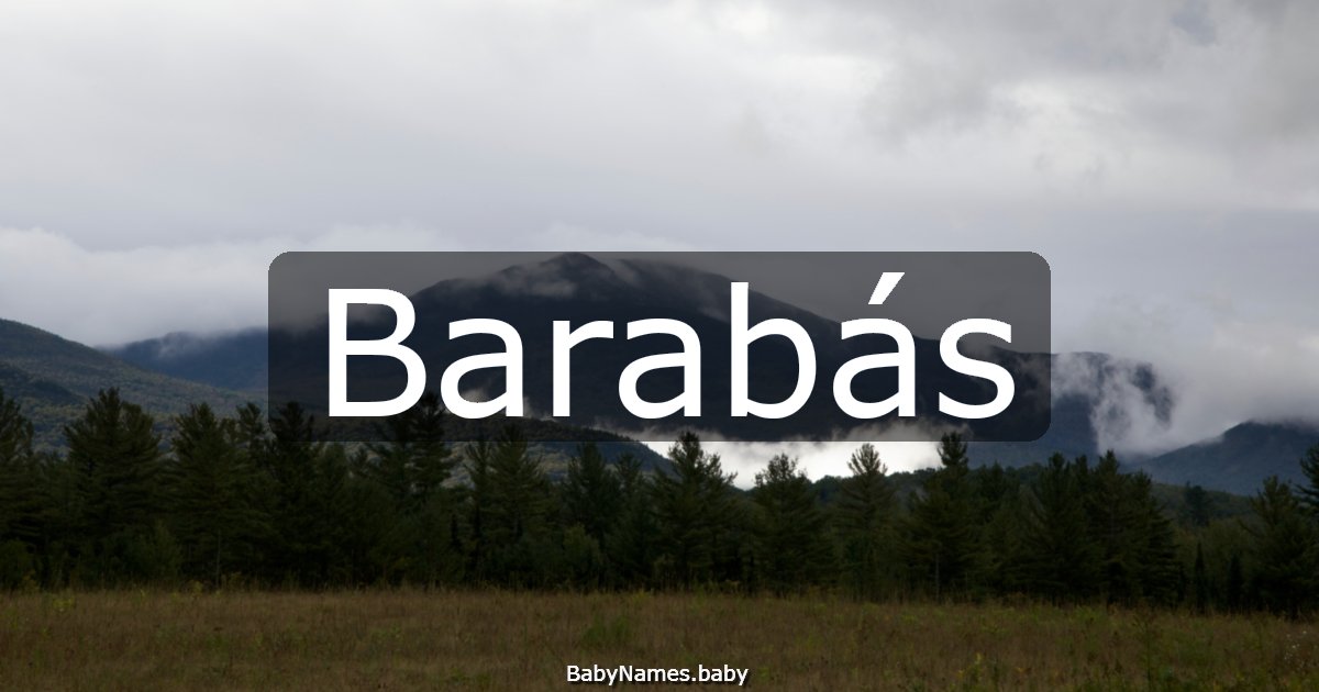 Barabás