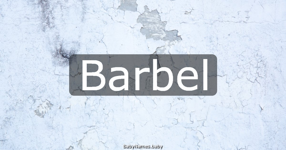 Barbel