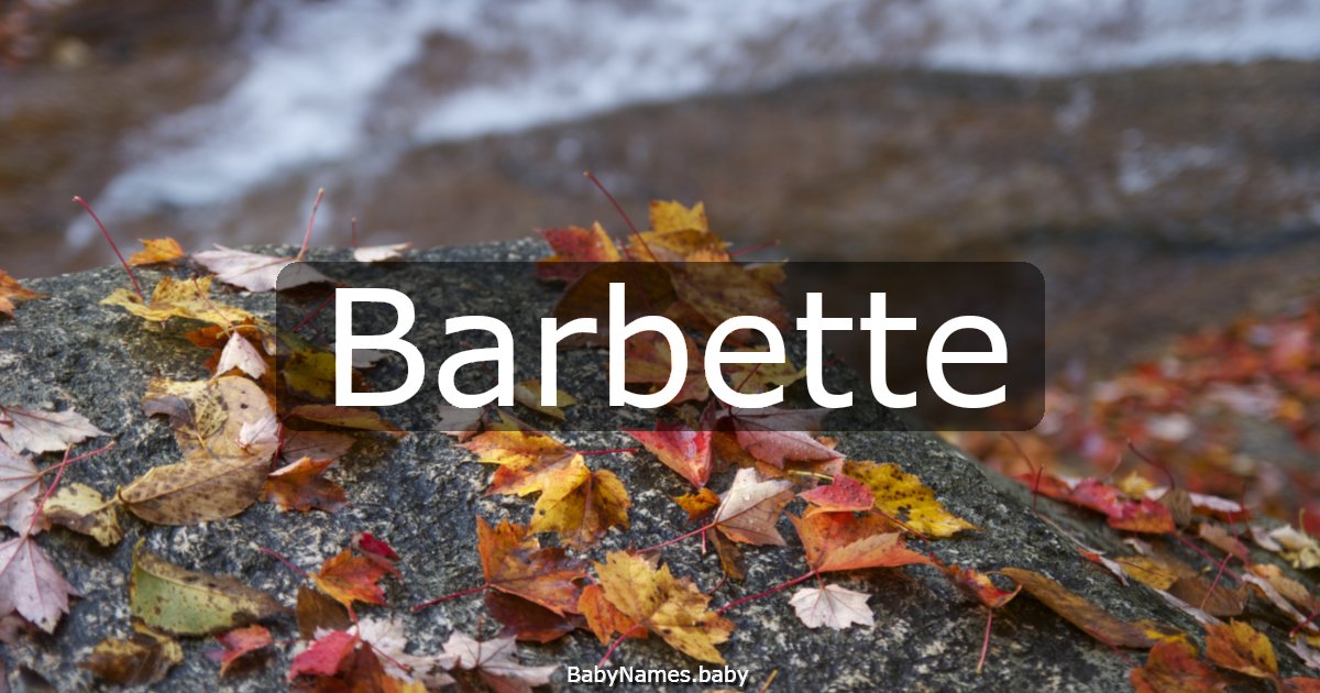 Barbette