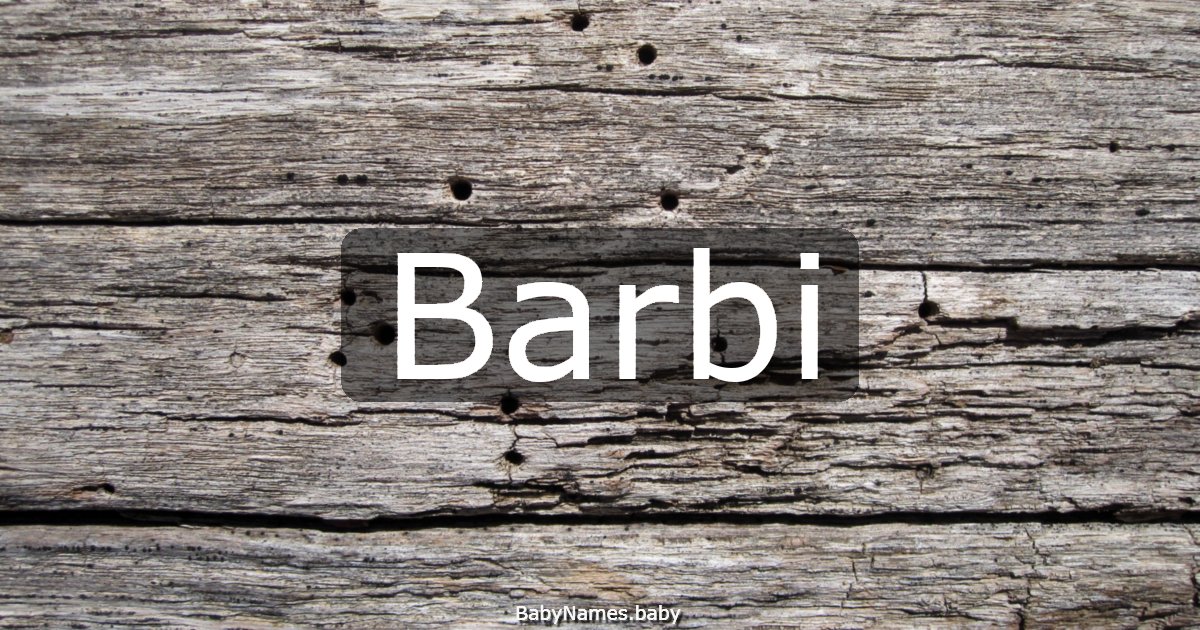 Barbi