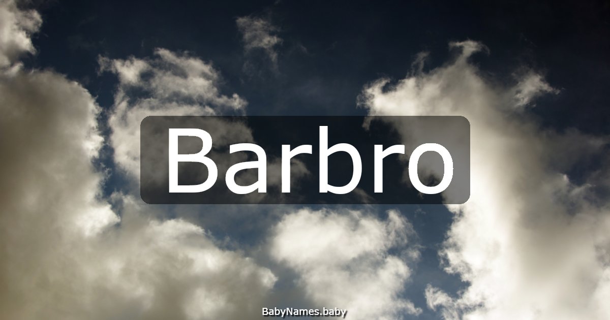 Barbro