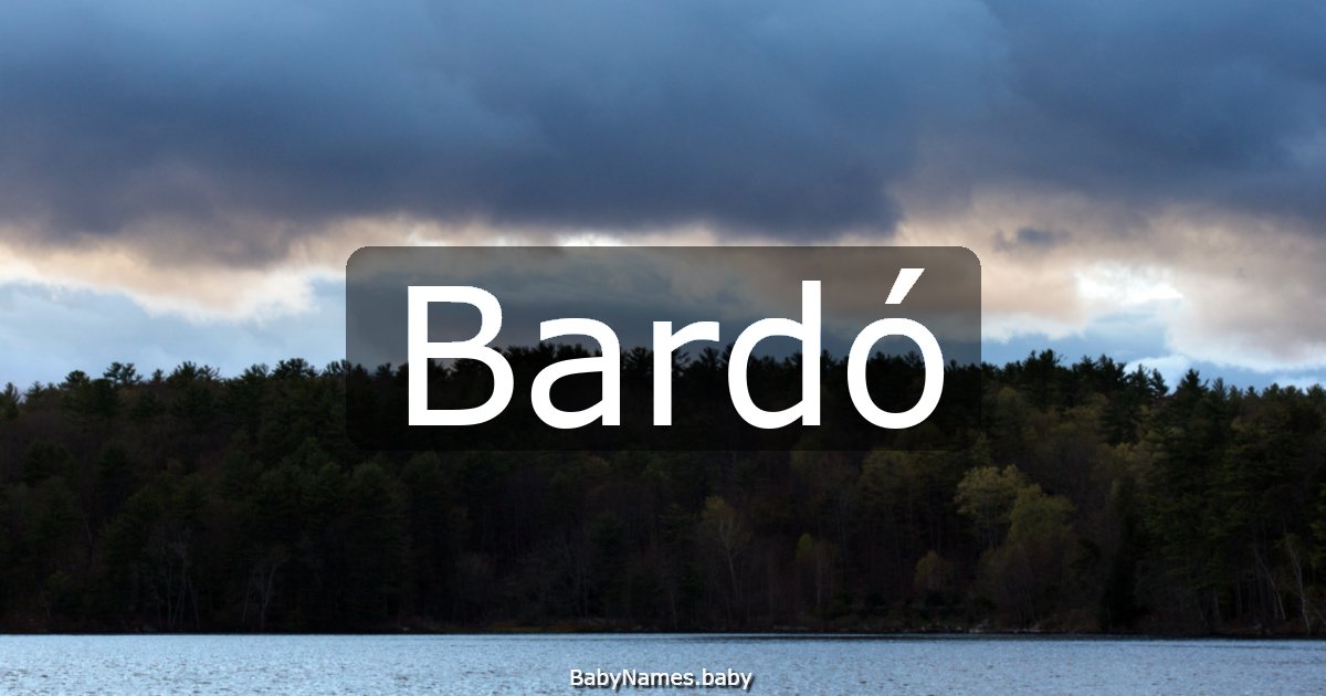 Bardó