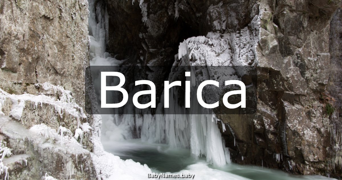 Barica