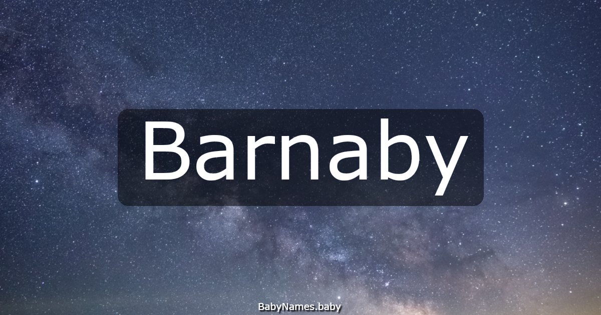 Barnaby