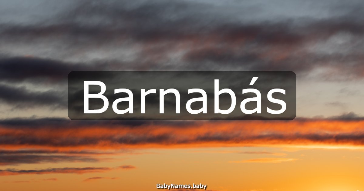 Barnabás