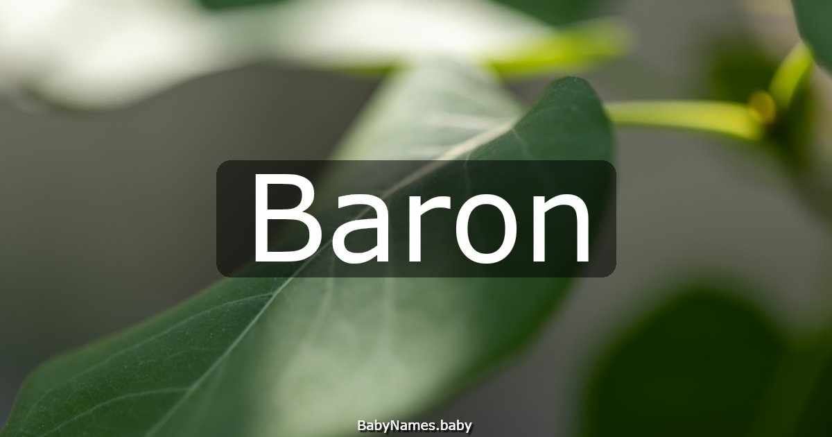 Baron