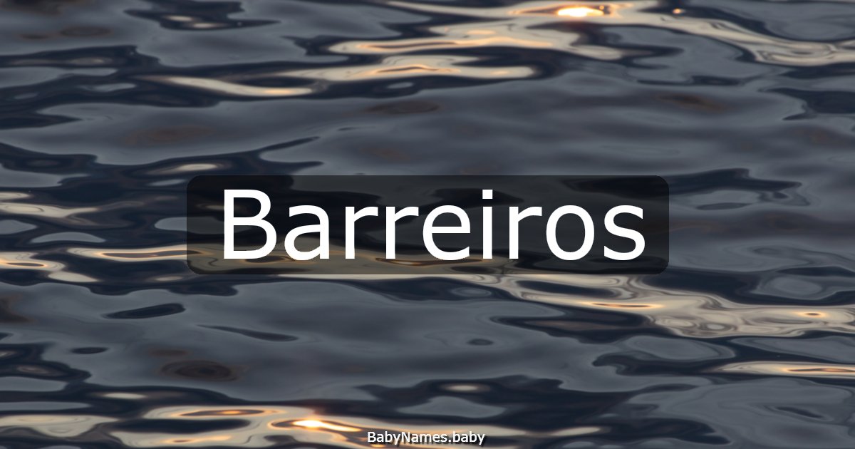 Barreiros