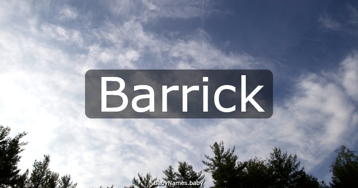 Barrick