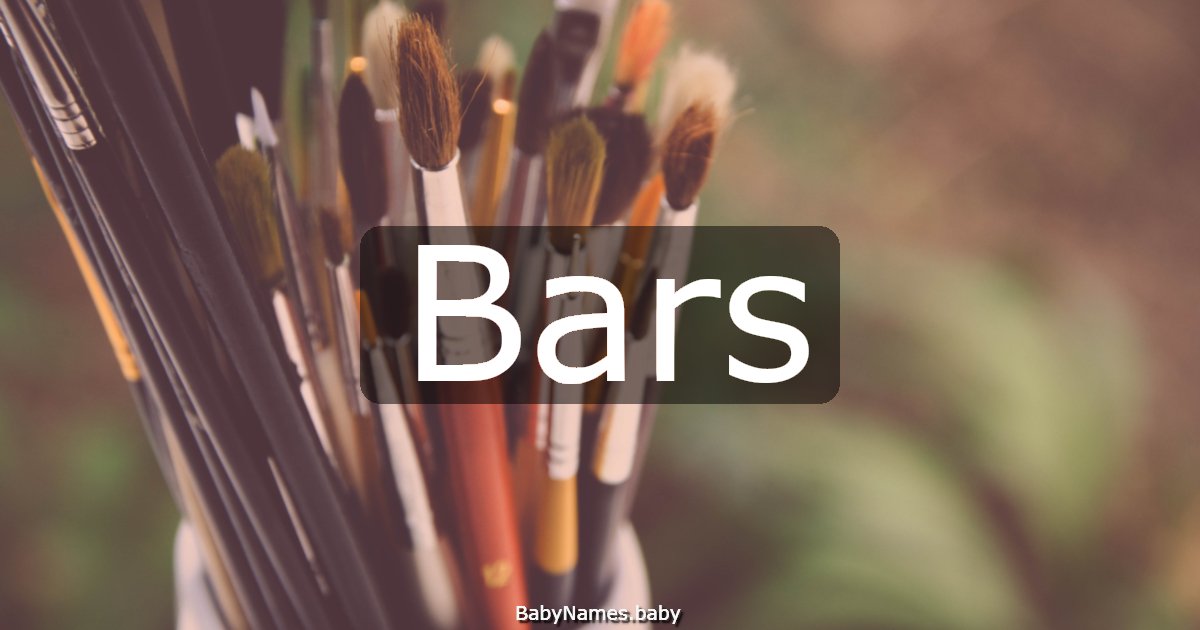 Bars