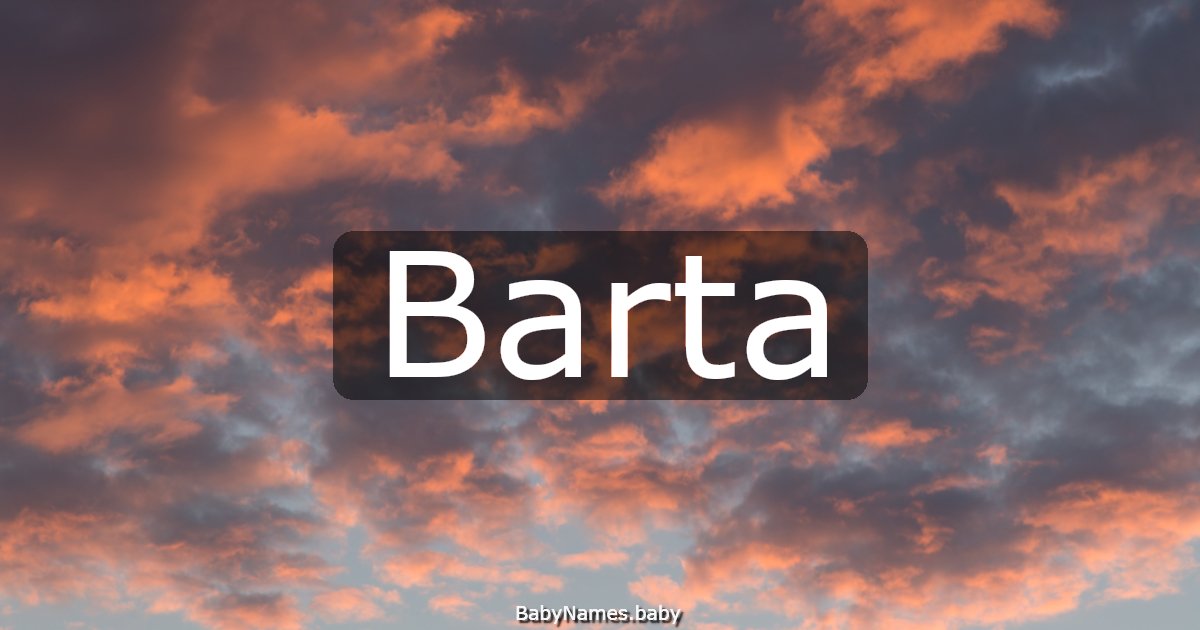 Barta