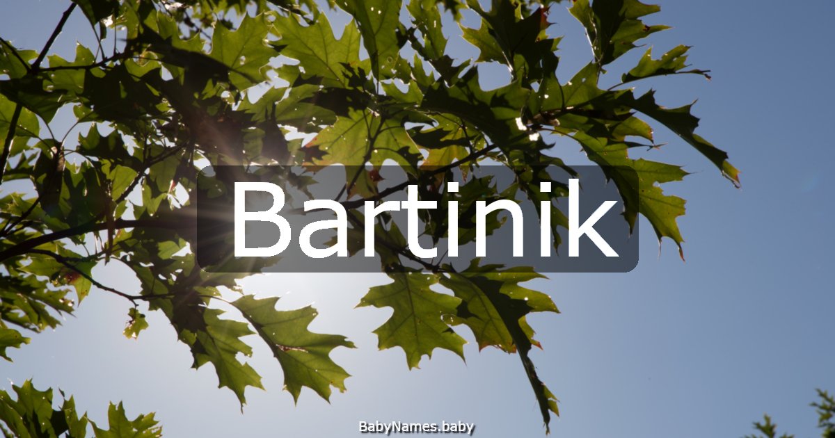 Bartinik