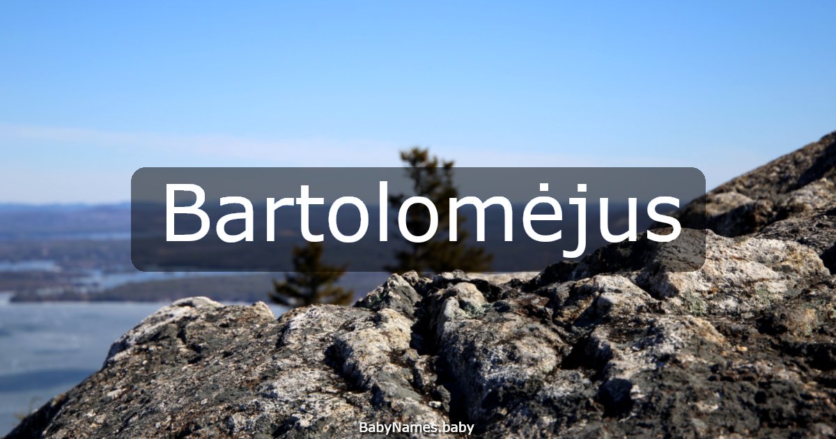 Bartolomėjus