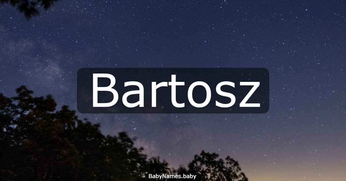 Bartosz