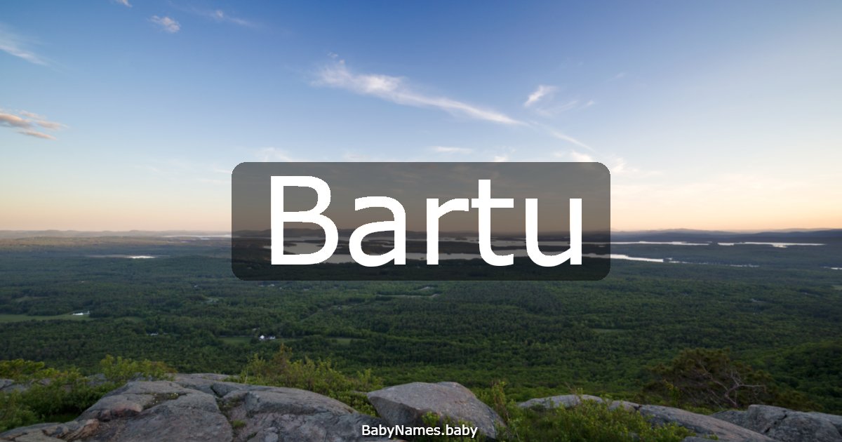 Bartu