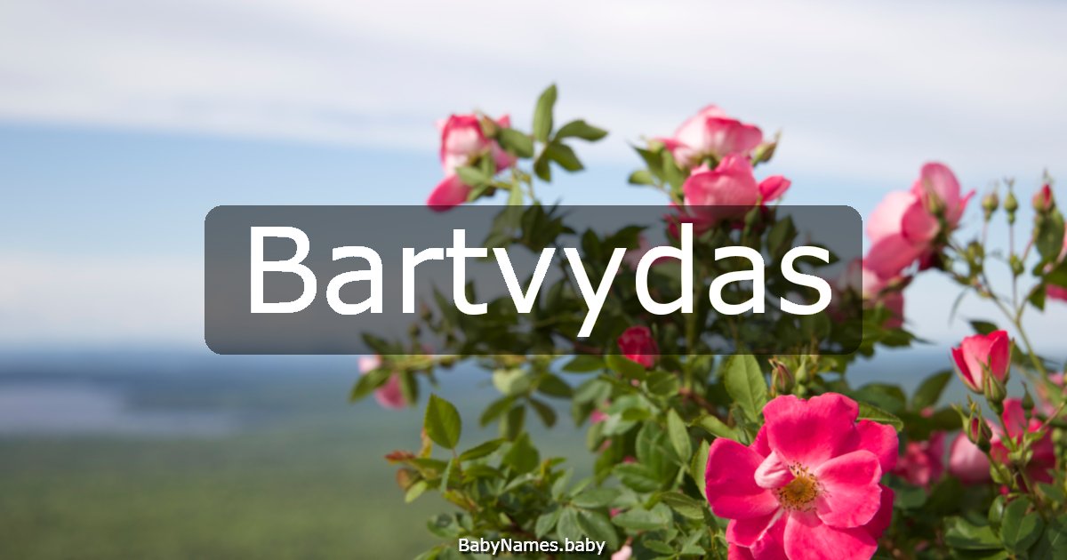 Bartvydas