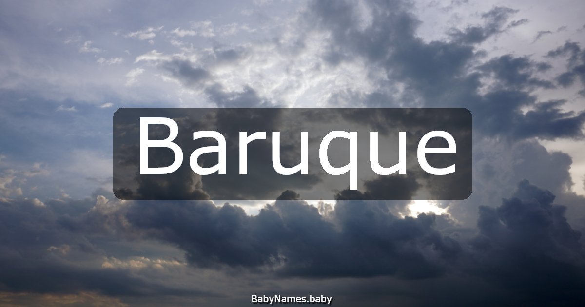 Baruque