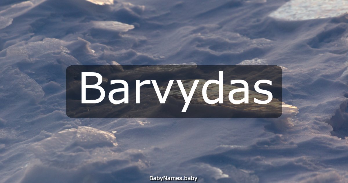 Barvydas