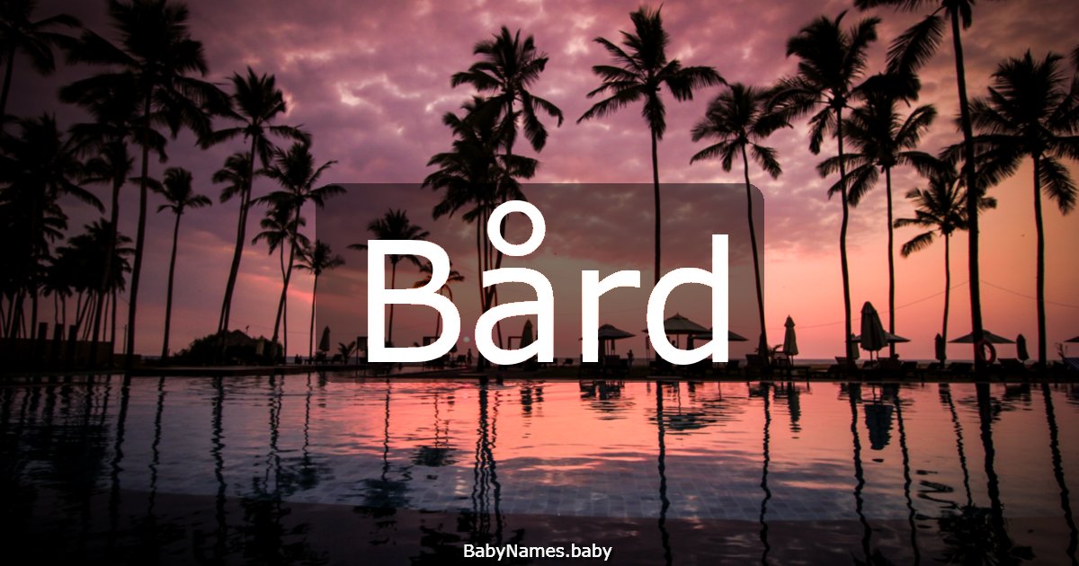 Bård