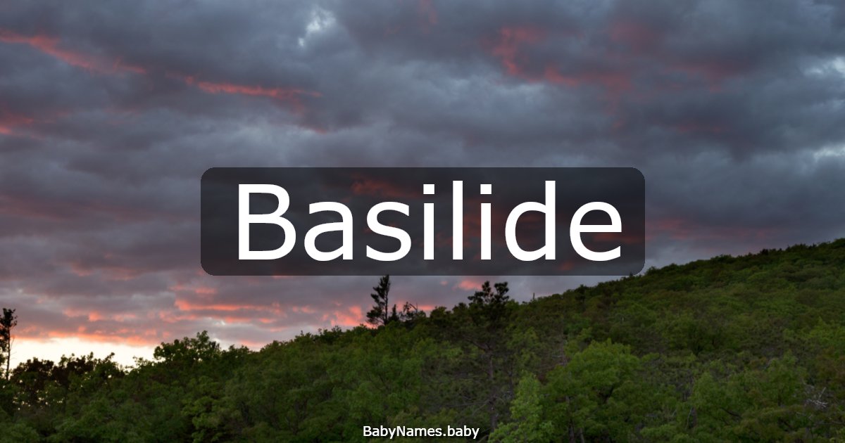 Basilide
