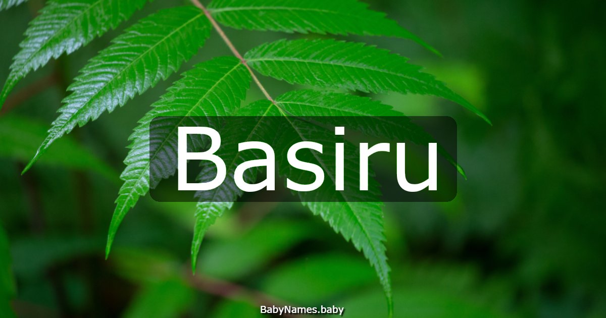 Basiru