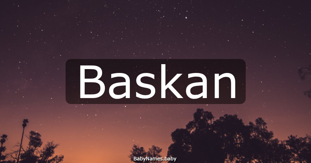 Baskan