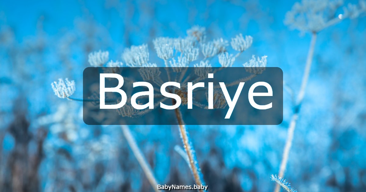 Basriye