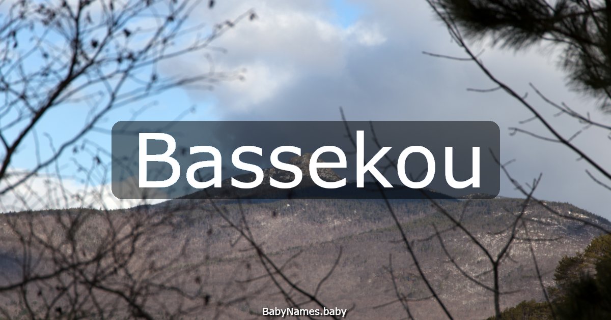 Bassekou