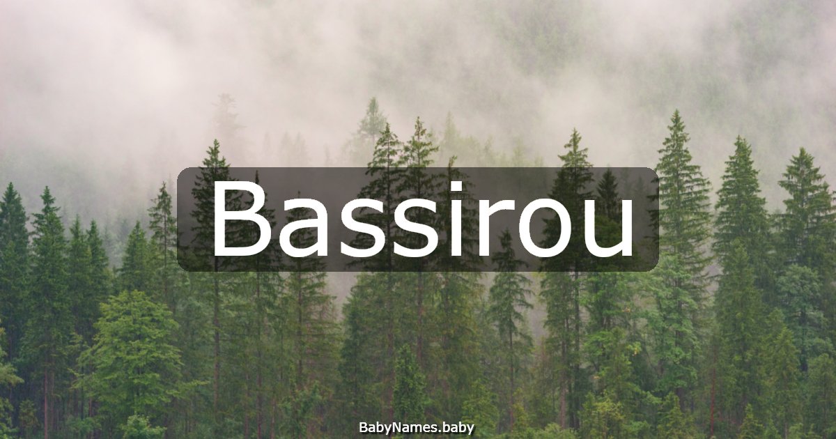 Bassirou