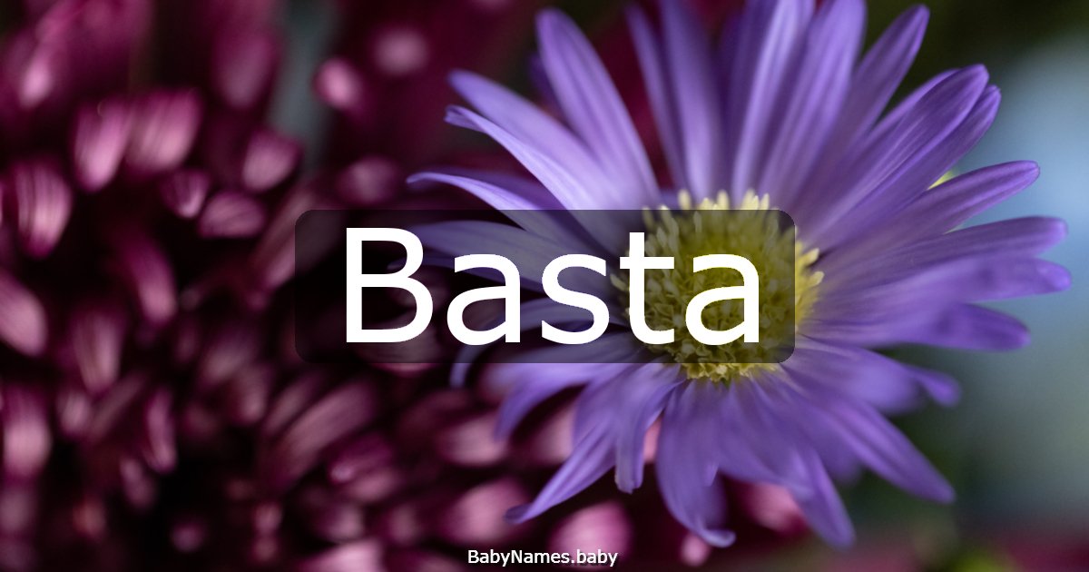 Basta