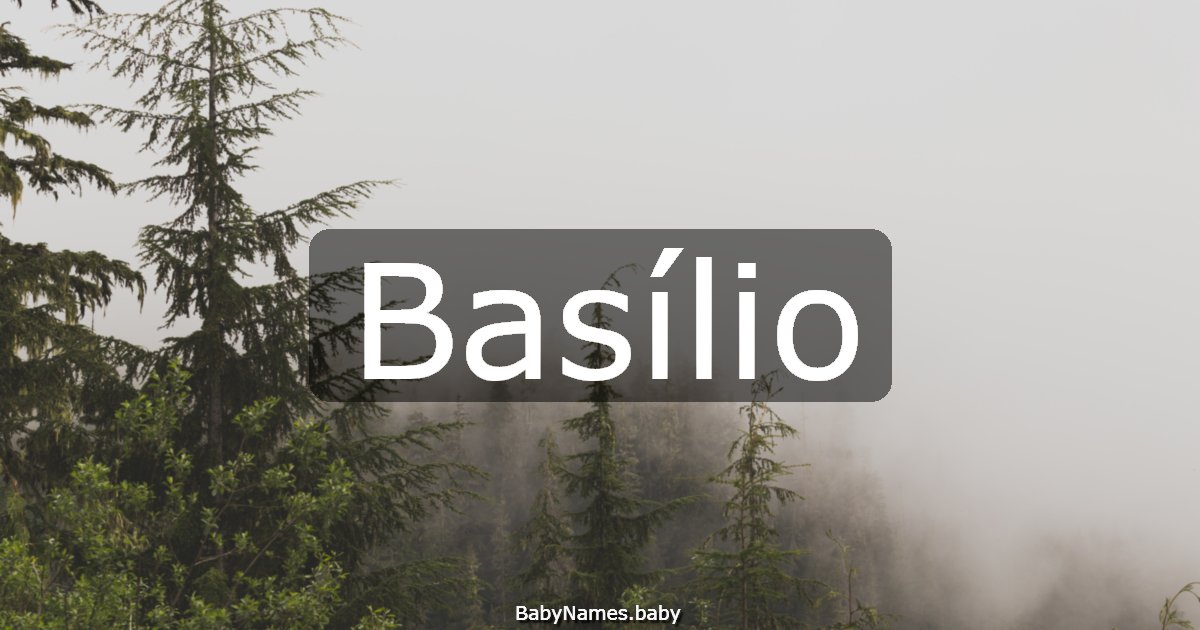 Basílio