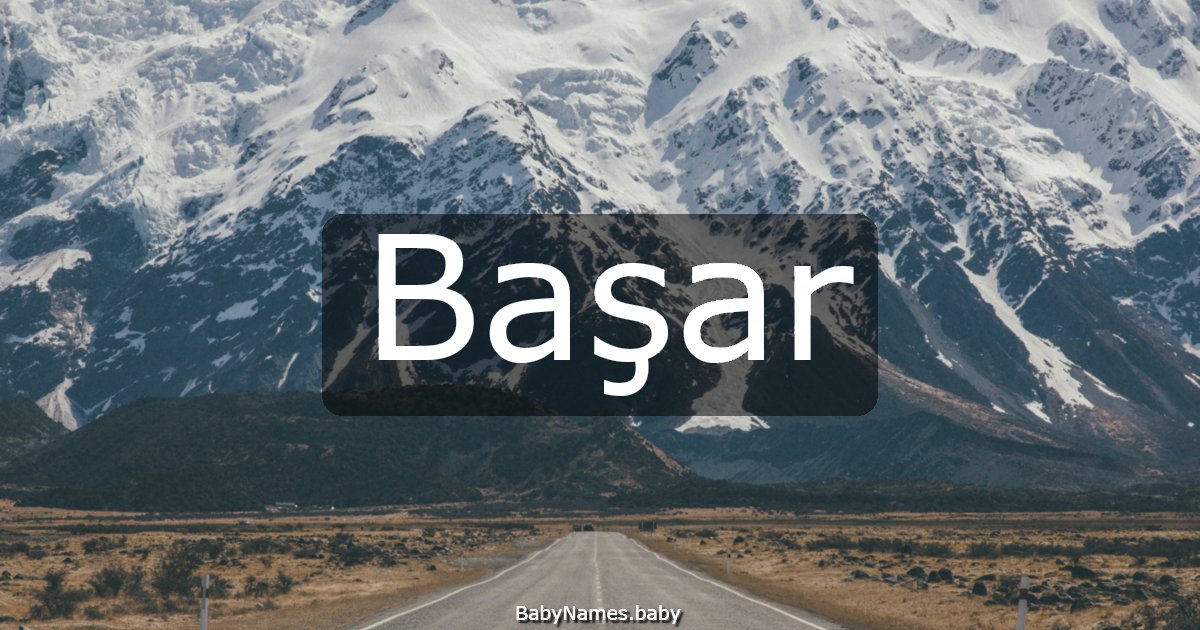Başar