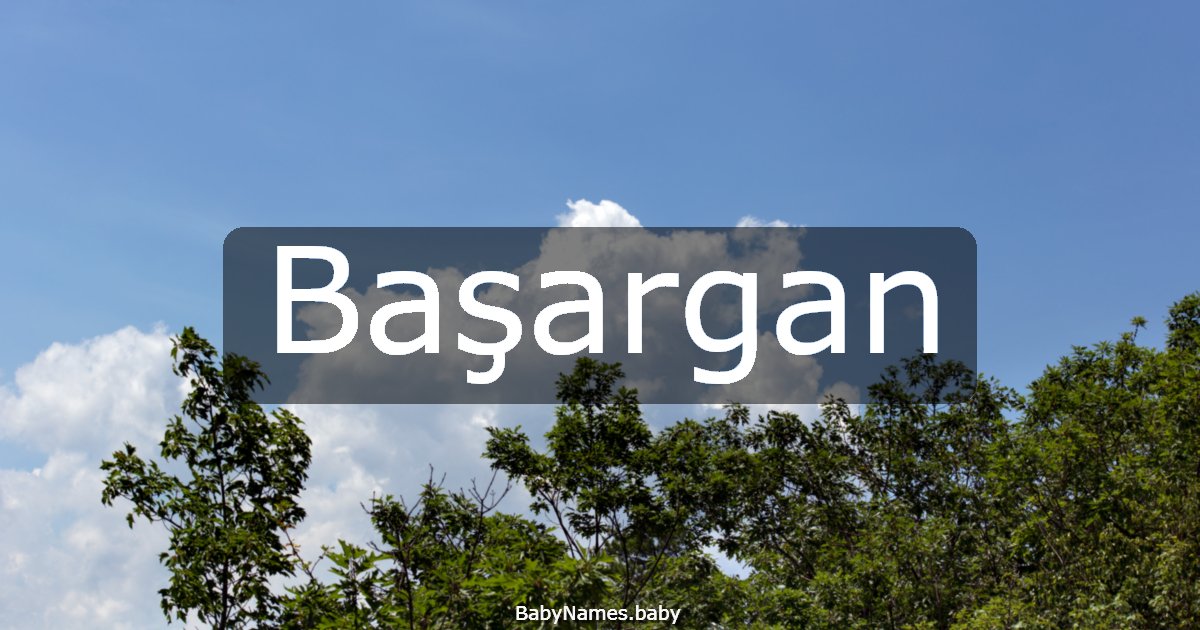 Başargan