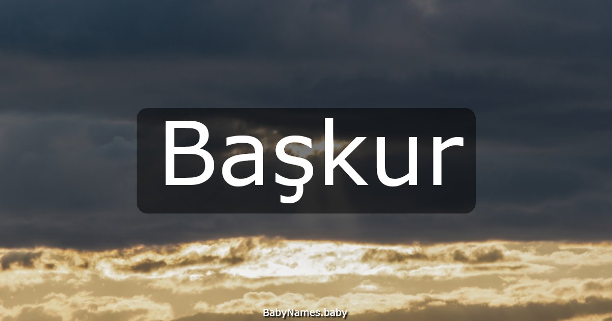 Başkur