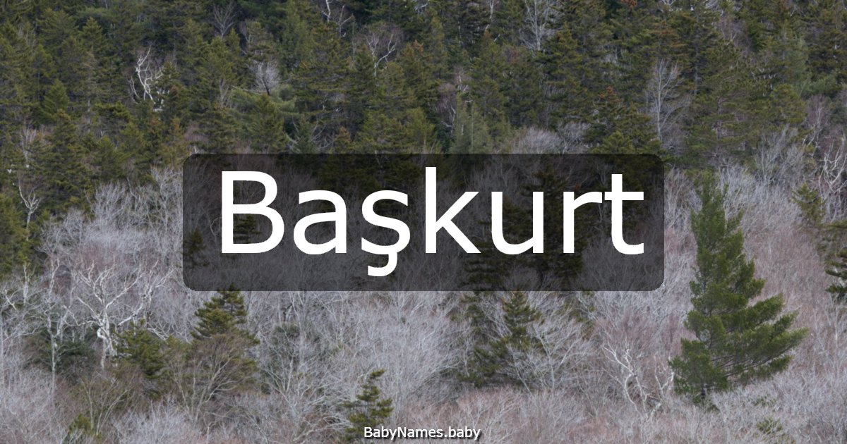 Başkurt