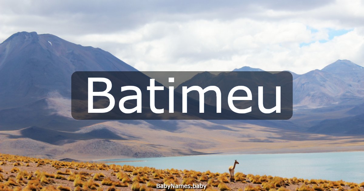 Batimeu