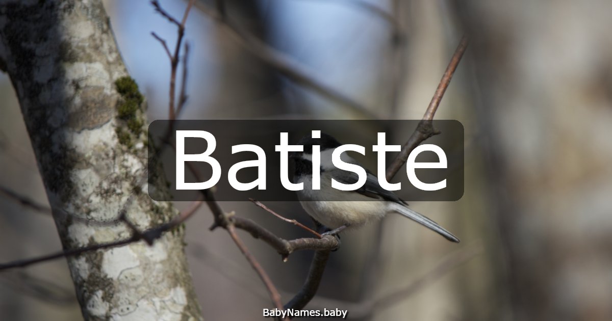 Batiste
