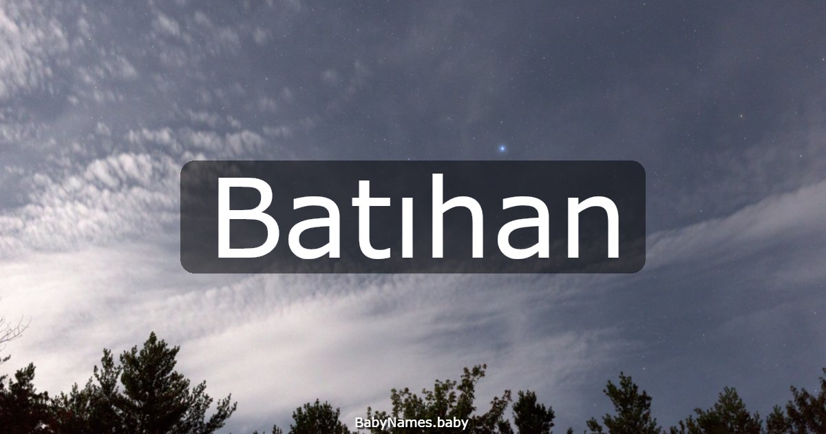 Batıhan