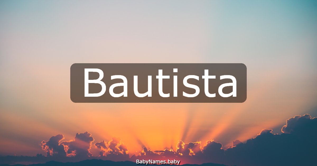 Bautista