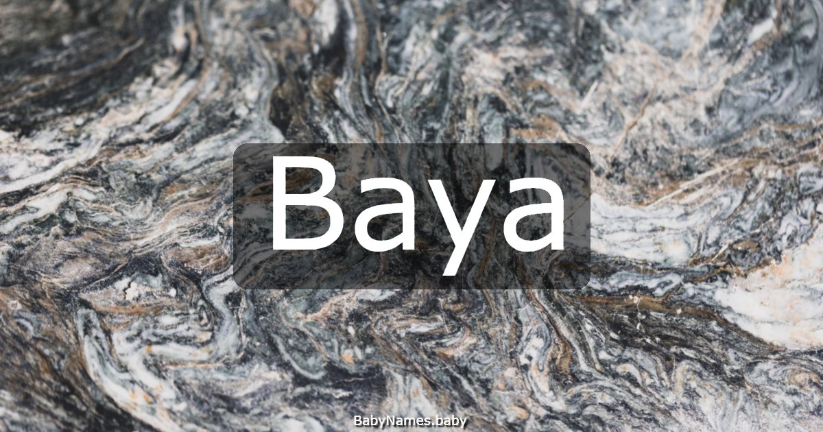 Baya