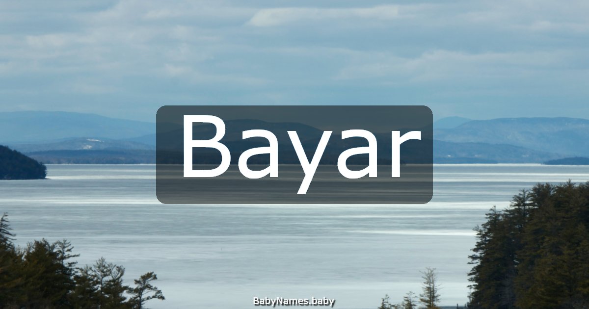 Bayar