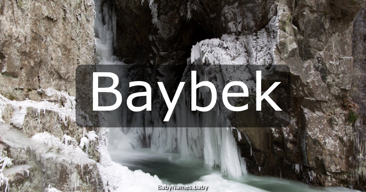 Baybek