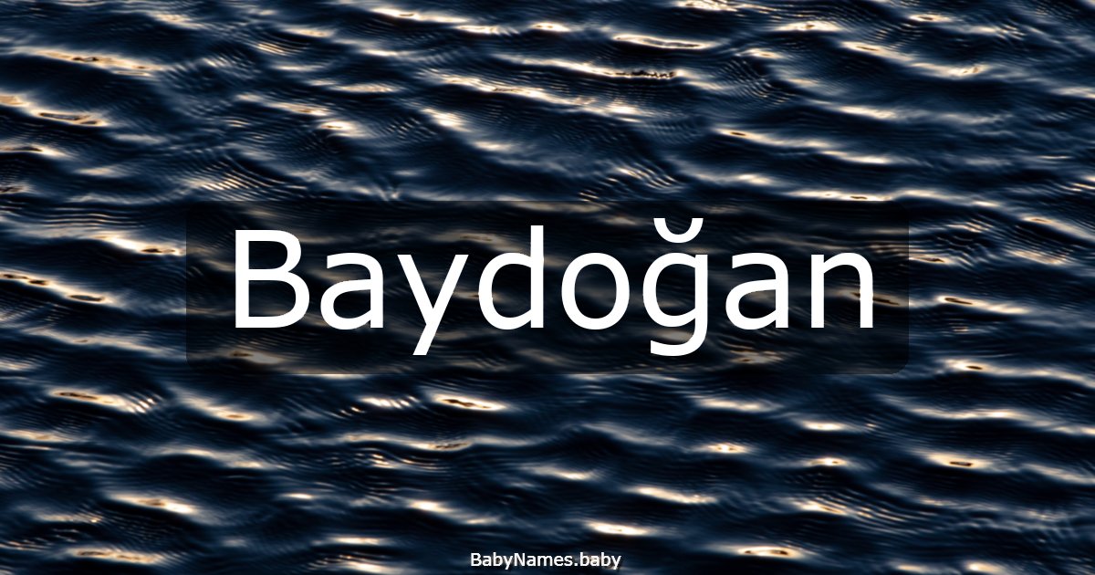 Baydoğan