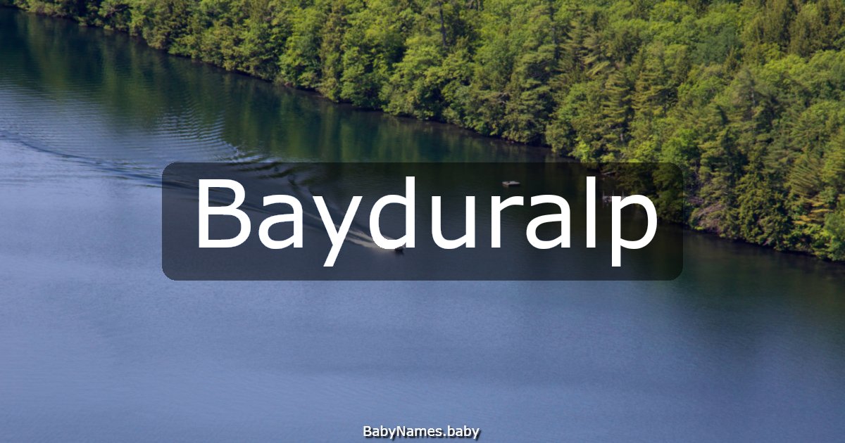 Bayduralp