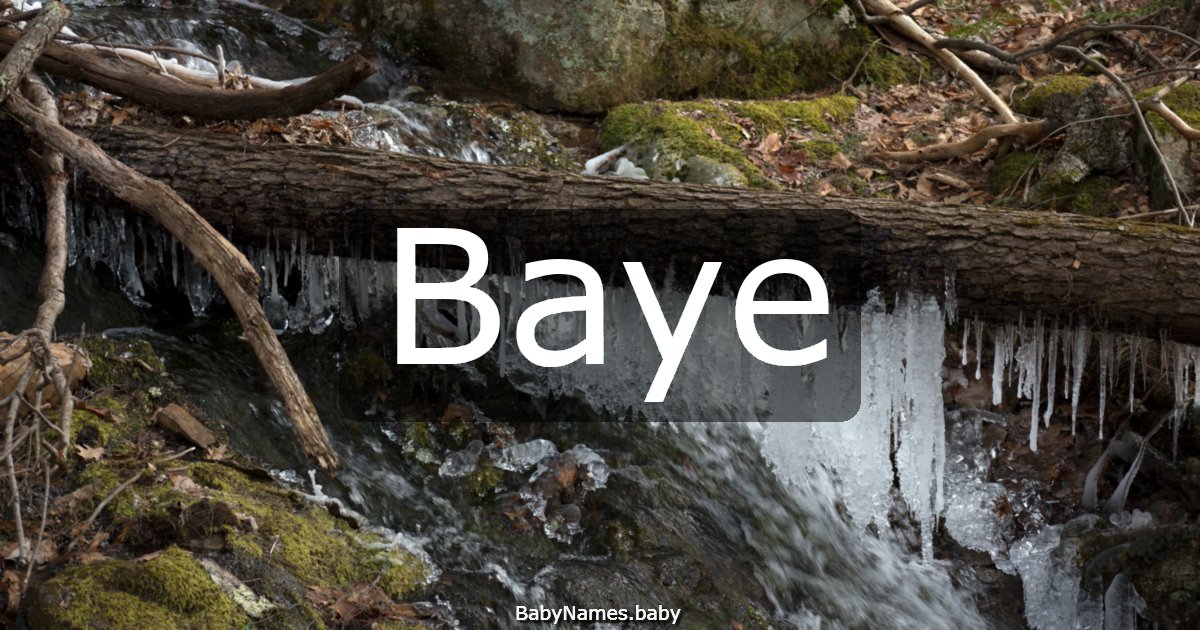 Baye