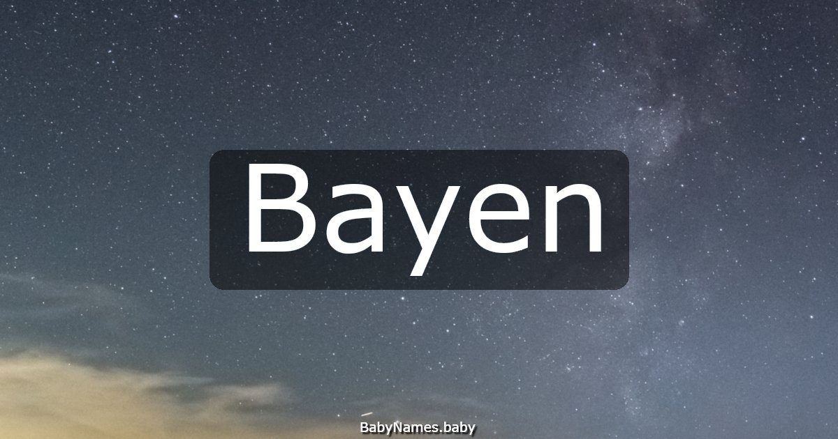 Bayen