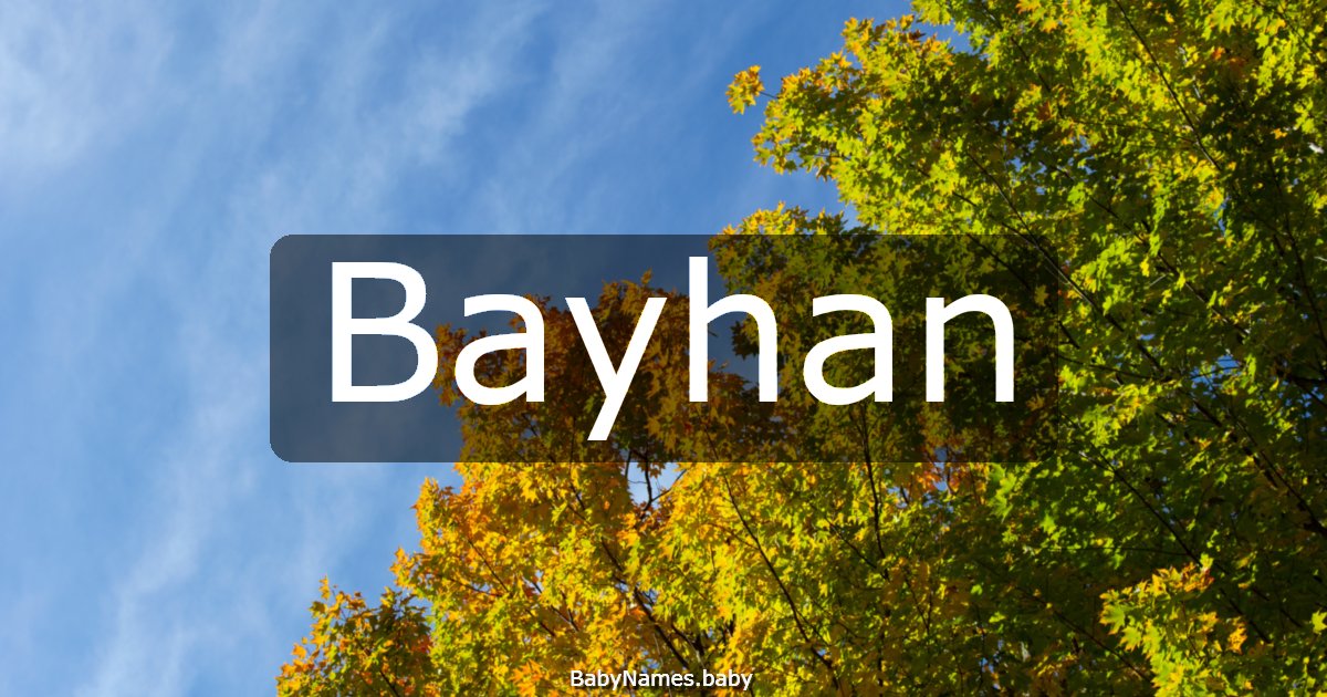 Bayhan